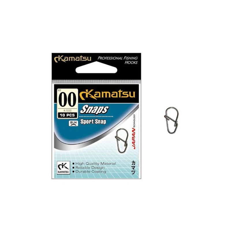 Agrafki Kamatsu Zawodnicze roz. 00