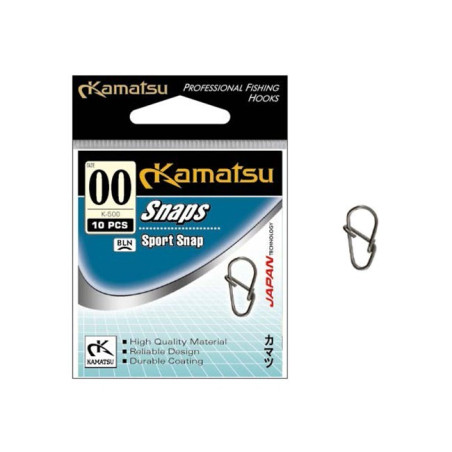 Agrafki Kamatsu Zawodnicze roz. 00