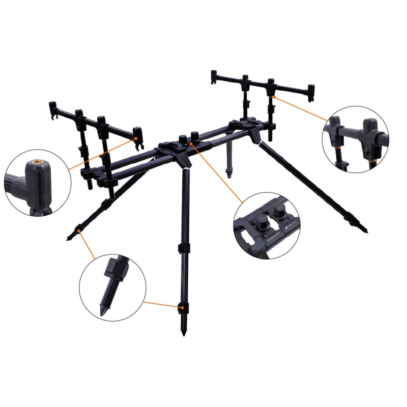 Rod Pod Territory Giant Mikado