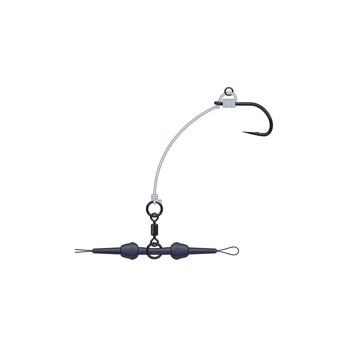 przypon-madouchdown-fluorocarbon-chod-rigs-dam