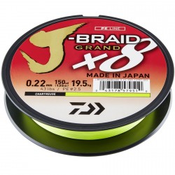 Plecionka J-Braid Grand X8 Chartreuse 270m