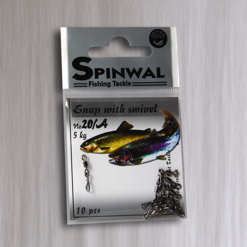 Agrafka z krętlikiem Spinwal roz. 14 Agrafka z krętlikiem Spinwal roz. 14