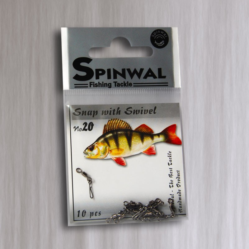 Agrafka z krętlikiem Spinwal roz. 23 Agrafka z krętlikiem Spinwal roz. 23