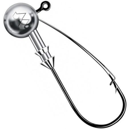 Główka jigowa Mustad ANTI-SNAG hak 5/0 / 10g / 3szt.