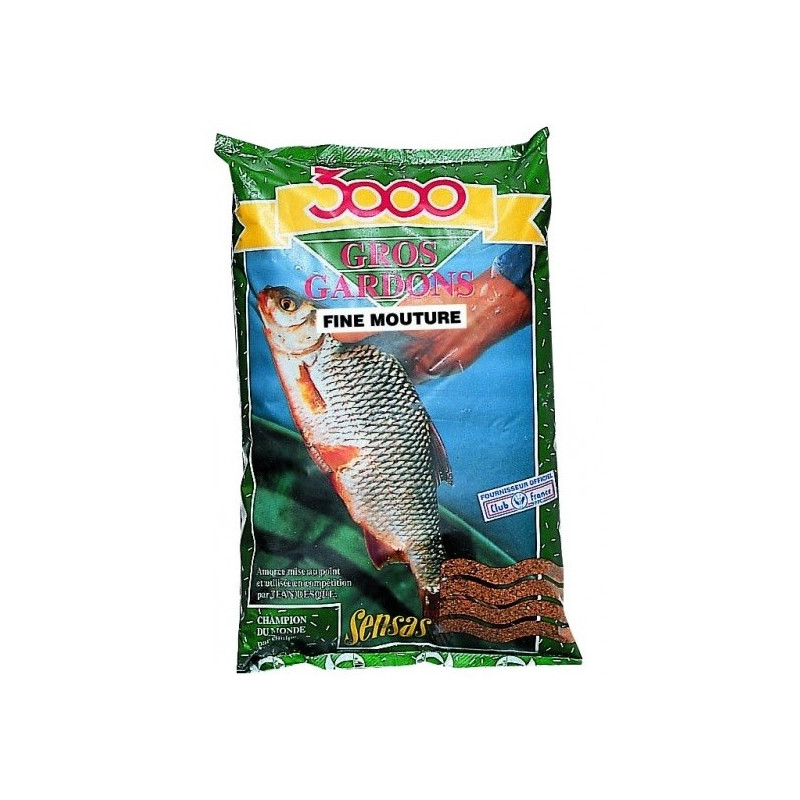 Zanęta Sensas 3000 1kg - Noire