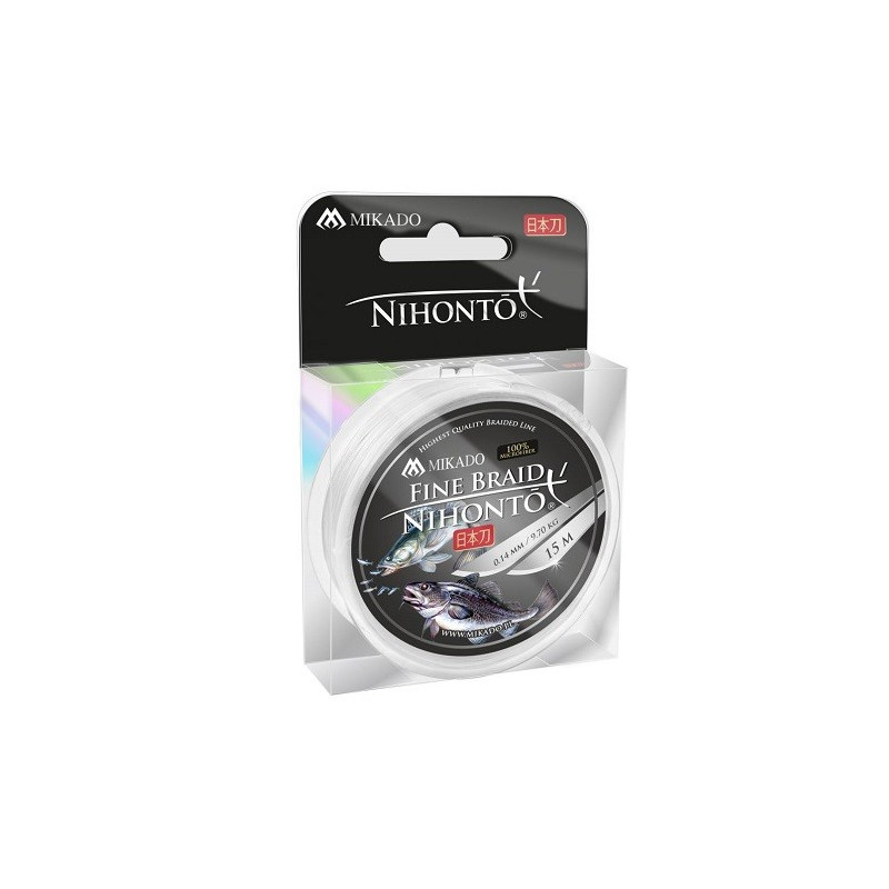 Plecionka Mikado Nihonto Fine Braid 150m - 0.30mm zielony Plecionka Mikado Nihonto Fine Braid 150m - 0.30mm zielony