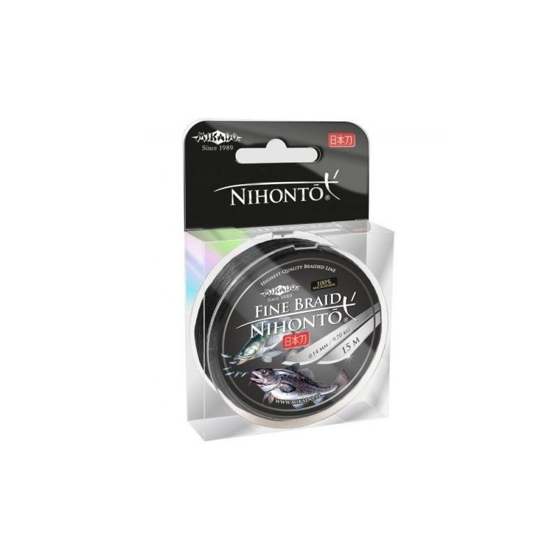 Plecionka Mikado Nihonto Fine Braid 150m - 0.28mm fluo Plecionka Mikado Nihonto Fine Braid 150m - 0.28mm fluo