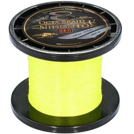 Plecionka Mikado Nihonto Fine Braid 300m - 0.20mm fluo