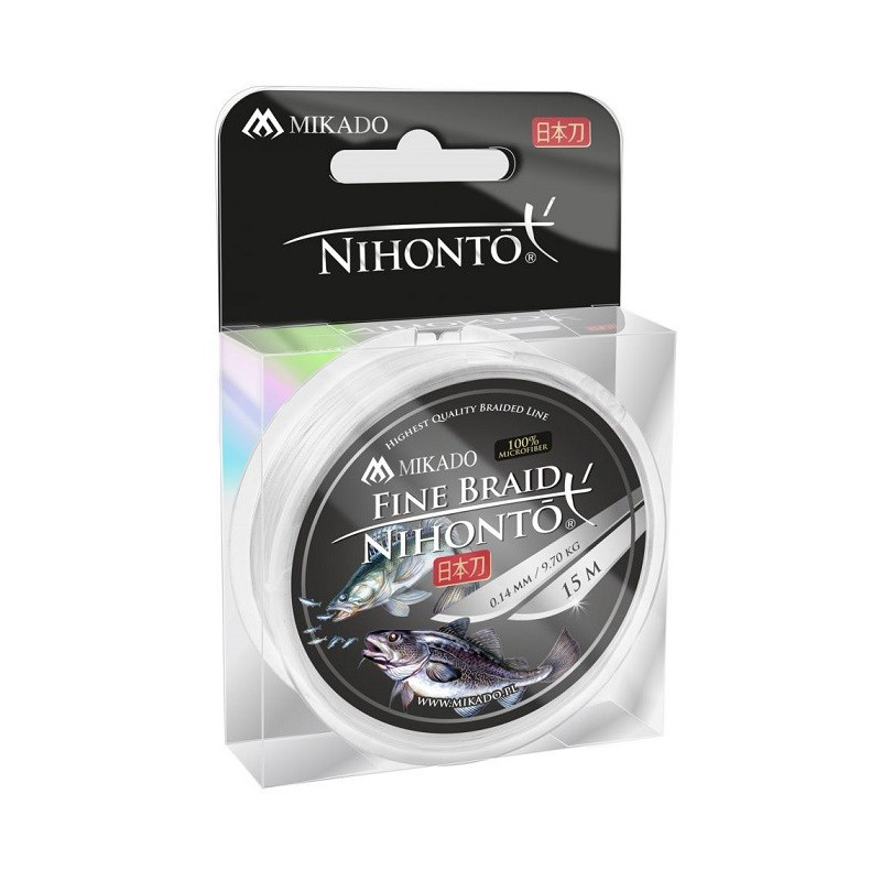 Plecionka Mikado Nihonto Fine Braid 15m 0.23mm Plecionka Mikado Nihonto Fine Braid 15m 0.23mm