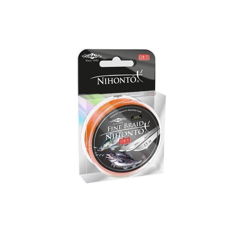 Plecionka Mikado Nihonto Fine Braid 15m 0.06mm Plecionka Mikado Nihonto Fine Braid 15m 0.06mm