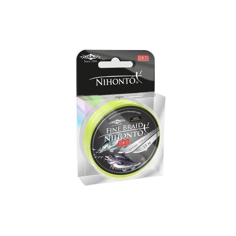 Plecionka Mikado Nihonto Fine Braid 15m 0.28mm Plecionka Mikado Nihonto Fine Braid 15m 0.28mm