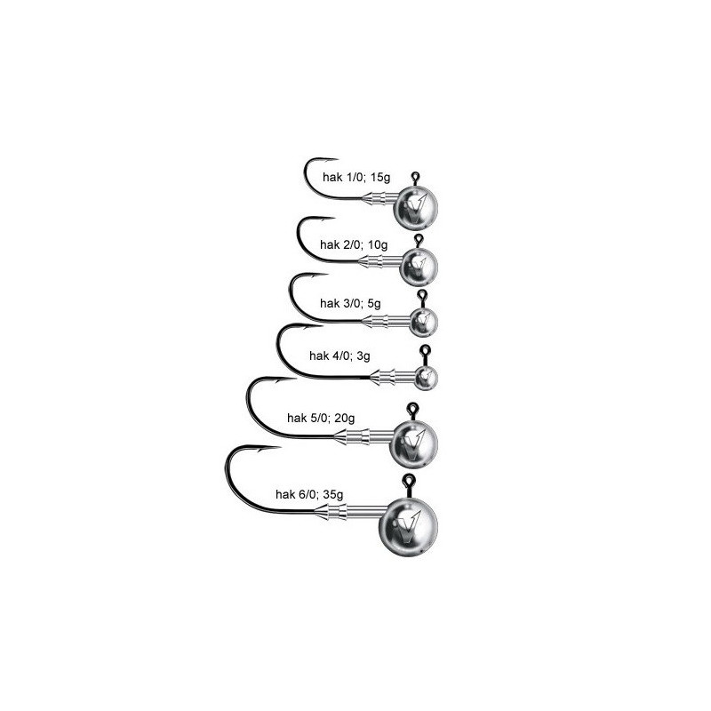 Główka jigowa Dragon V-POINT SPEED HD 200g / 2szt. Główka jigowa Dragon V-POINT SPEED HD 200g / 2szt.