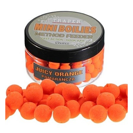 Kulki proteinowe Traper do methody 50g / 9mm / Scopex Kulki proteinowe Traper do methody 50g / 9mm / Scopex