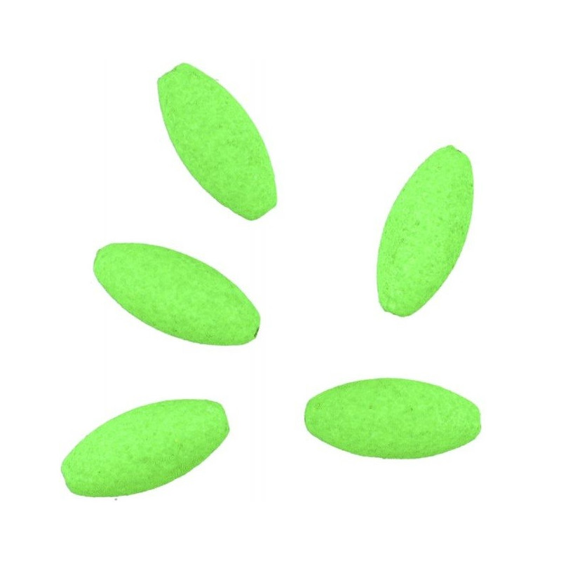 Pływające kulki elipsa zielone Mikado