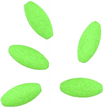 Pływające kulki elipsa zielone Mikado