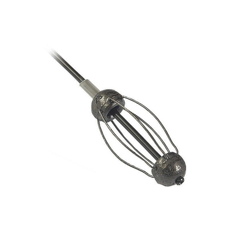 Koszyk zanętowy Jaxon metalowy żebrowany 50g Koszyk zanętowy Jaxon metalowy żebrowany 50g