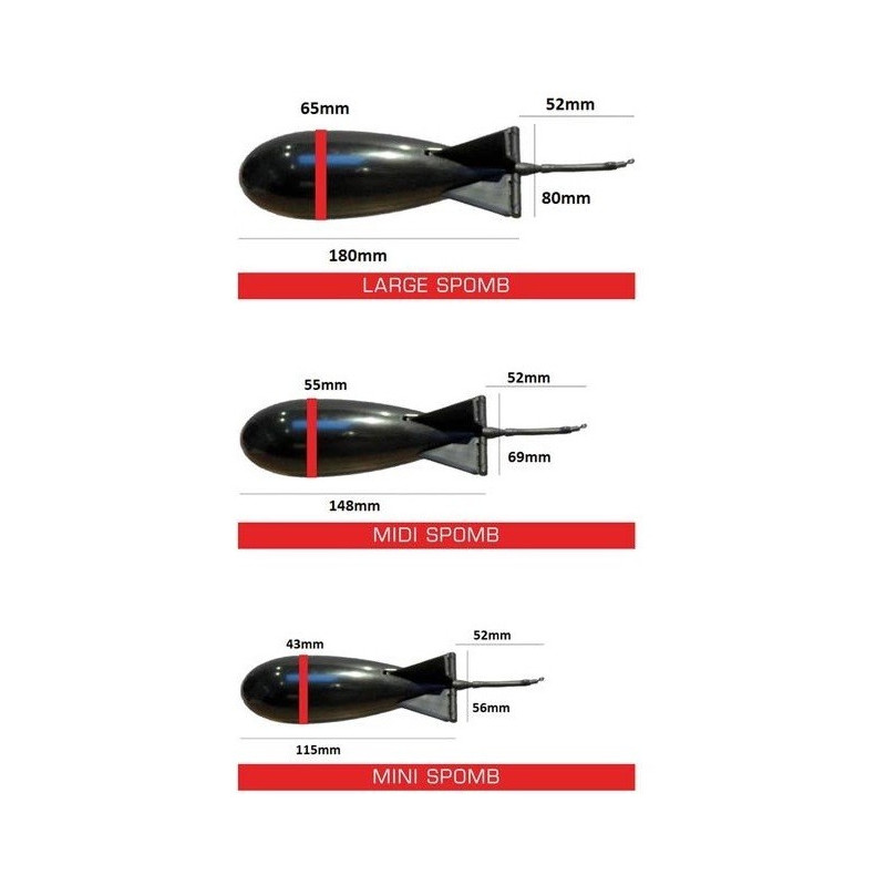 Rakieta FOX Spomb roz. Mini / BLACK Rakieta FOX Spomb roz. Mini / BLACK