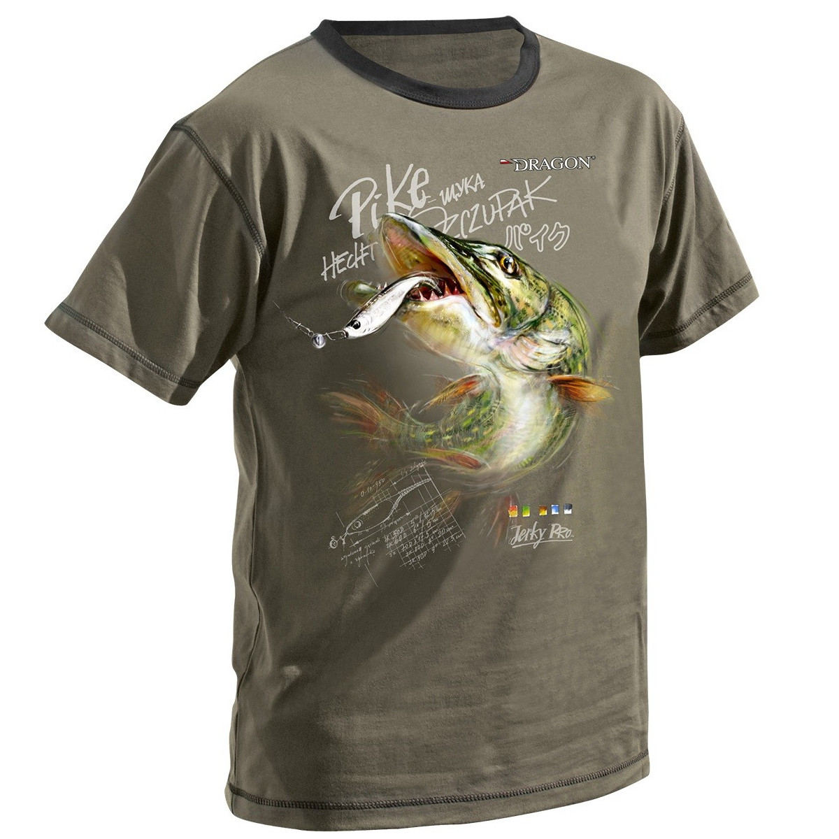 t-shirt-bawelniany-szczupak-dragon t-shirt-bawelniany-szczupak-dragon