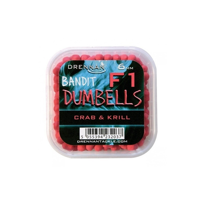 Pellet Drennan Method Dumbells F1 8/10mm / crab&krill