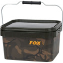 Wiadro FOX Camo Square Bucket CBT005 Wiadro FOX Camo Square Bucket CBT005