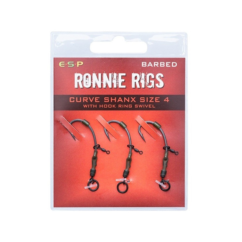 Haczyki E-S-P Ronnie Rigs Barbed hak 6