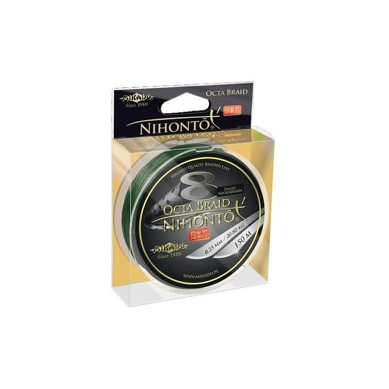 Plecionka przyponowa Mikado Nihonto Octa Braid 10 metrów 0.14mm Plecionka przyponowa Mikado Nihonto Octa Braid 10 metrów 0.14mm