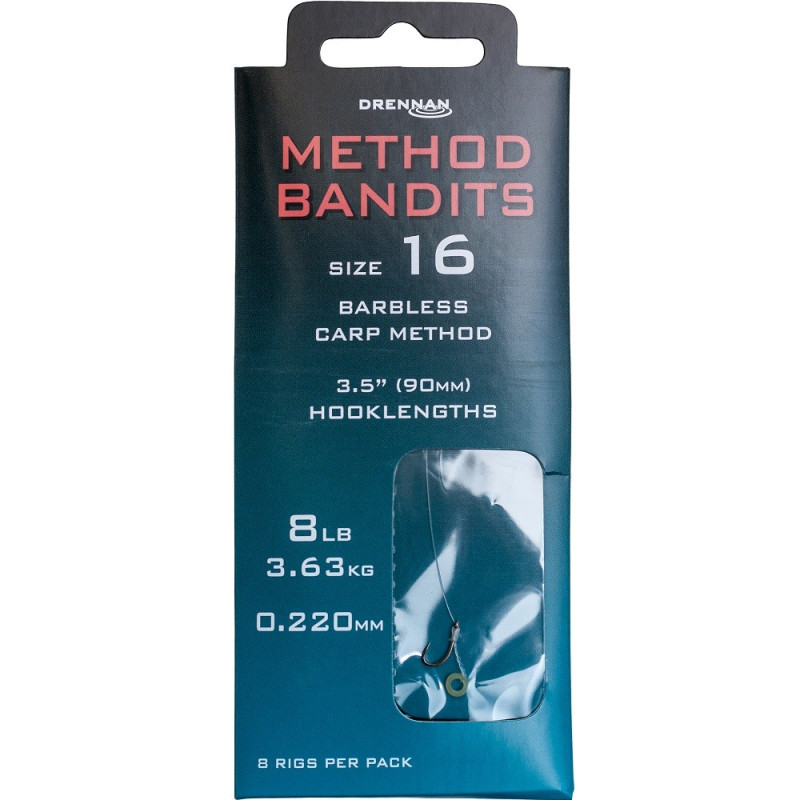 Zestaw Przyponowy Method Bandit Carp Method hak 14 Drennan