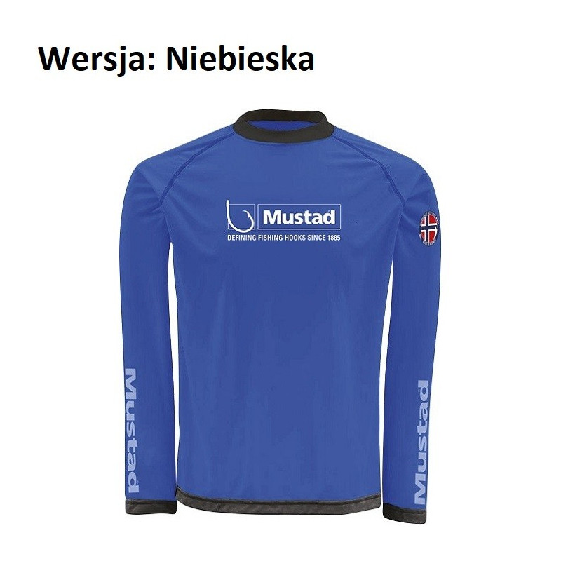 Bluzka Mustad Day Perfect roz.S niebieska