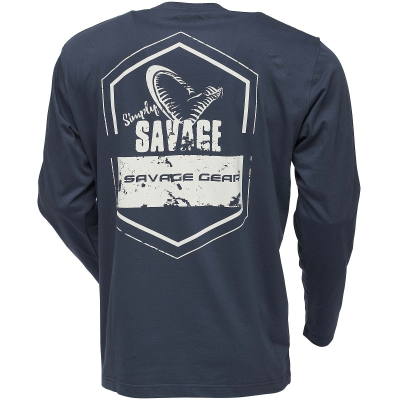 Koszulka Savage Gear Simply Savage Rex Tee Long roz. S Koszulka Savage Gear Simply Savage Rex Tee Long roz. S