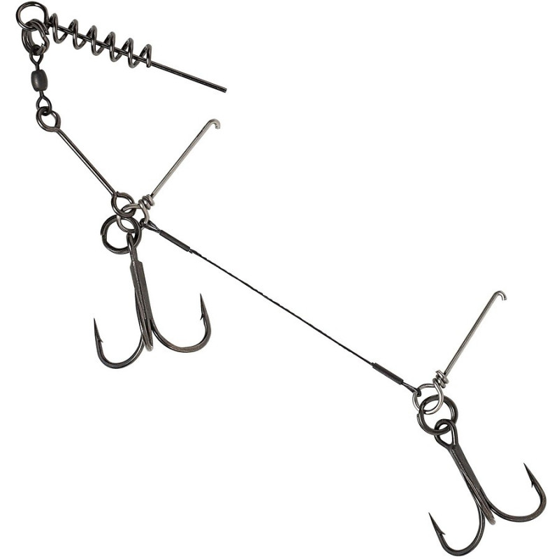 Przypon Savage Gear szczupakowy 1x7 Titanium Trace 30cm / 23kg Przypon Savage Gear szczupakowy 1x7 Titanium Trace 30cm / 23kg