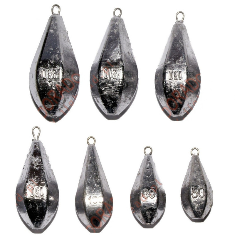 Ciężarek ołowiany PassionX typu gruszka 120g Ciężarek ołowiany PassionX typu gruszka 120g