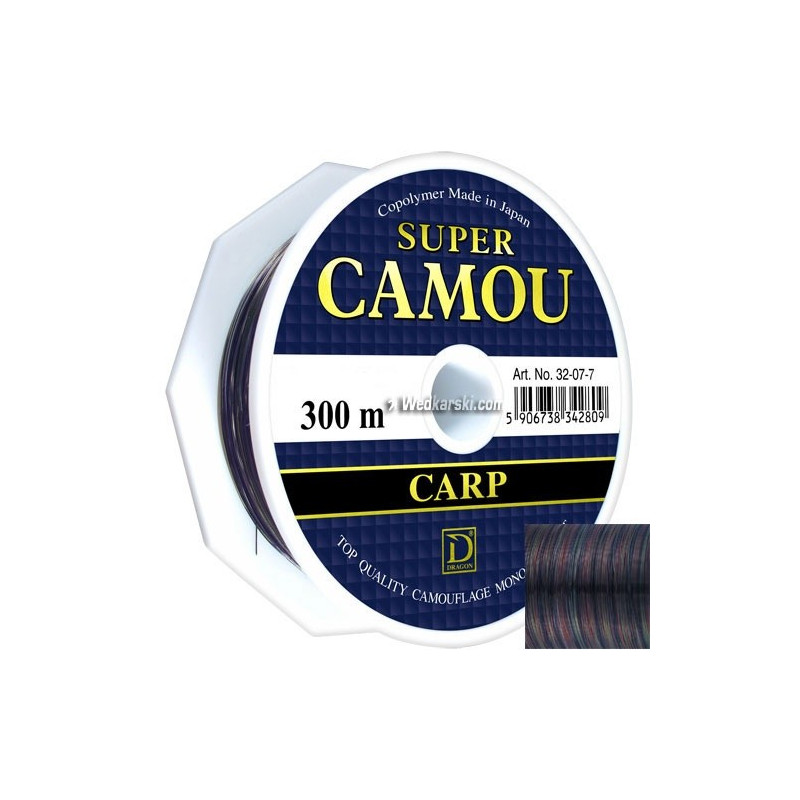 Żyłka Dragon Super Camou średnica: 0.25 mm, długość: 300 m