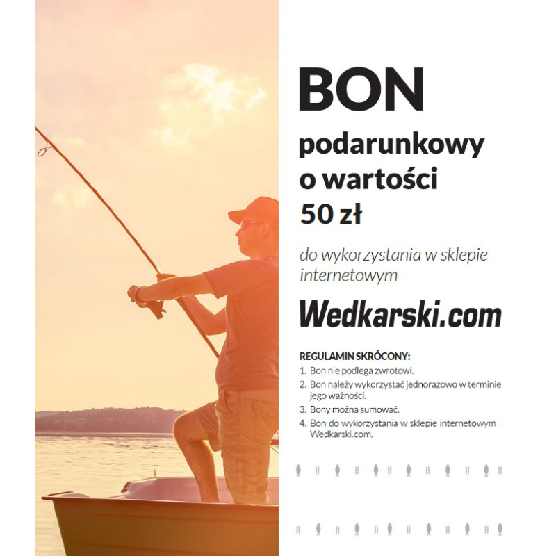 Bon podarunkowy 50 zł - fizyczny Bon podarunkowy 50 zł - fizyczny