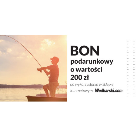 Bon podarunkowy 200 zł - fizyczny Bon podarunkowy 200 zł - fizyczny