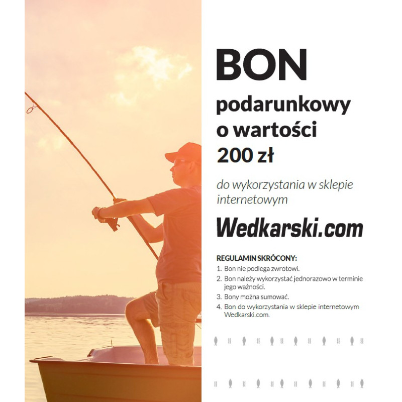 Bon podarunkowy 200 zł - fizyczny Bon podarunkowy 200 zł - fizyczny