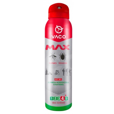 Spray MAX na komary, kleszcze, meszki 100 ml VACO