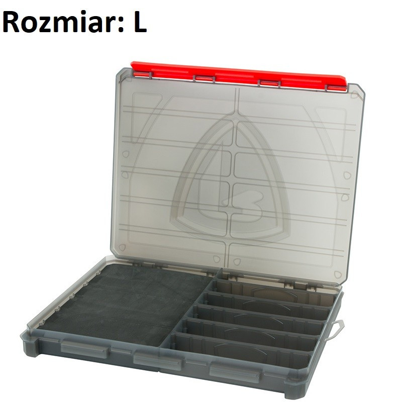 Pudełko FOX Compact Storage Box NBX017 / 22 x 14,5 x 2,7 cm Pudełko FOX Compact Storage Box NBX017 / 22 x 14,5 x 2,7 cm