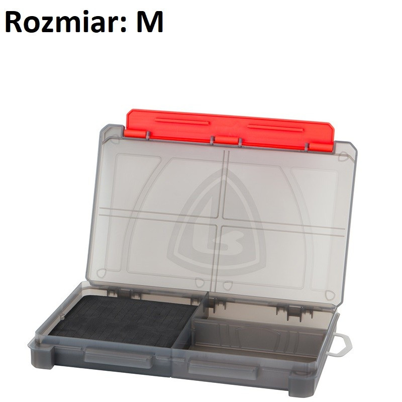 Pudełko FOX Compact Storage Box NBX016 / 14 x 11,5 x 2,5 cm Pudełko FOX Compact Storage Box NBX016 / 14 x 11,5 x 2,5 cm