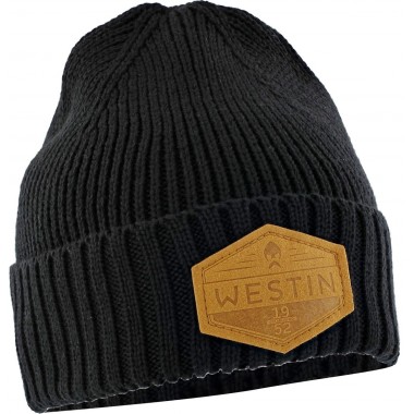 Czapka zimowa - WINTER BEANIE Black Westin