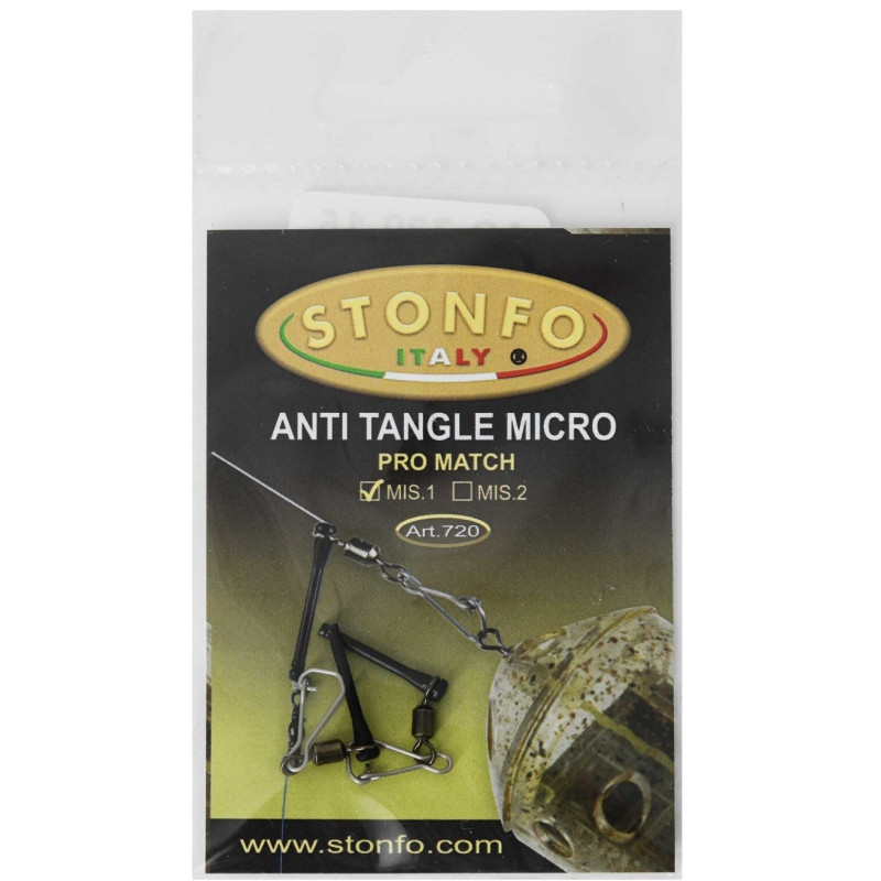 Rurka antysplątaniowa z agrafką Stonfo 20mm - 2sztuki