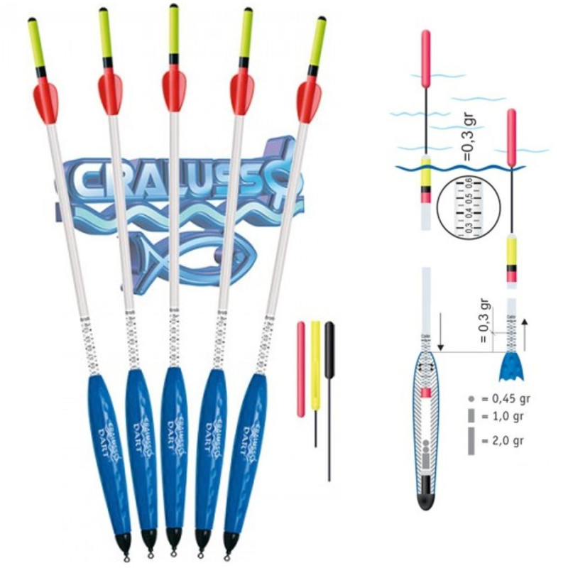 Spławik Cralusso Dart 12g Spławik Cralusso Dart 12g