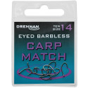 Haczyk Drennan Eyed B\'less Carp Match hak 10