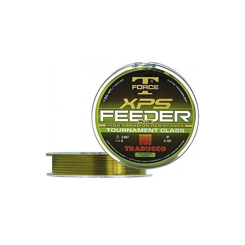 ŻYŁKA Trabucco T-FORCE XPS FEEDER PLUS 150M 0,181mm ŻYŁKA Trabucco T-FORCE XPS FEEDER PLUS 150M 0,181mm