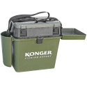 Skrzynka wędkarska Konger z siedziskiem 850900002 / 35x23x29 cm