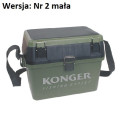 Skrzynka wędkarska Konger z siedziskiem 850900003 / 35x23x39 cm