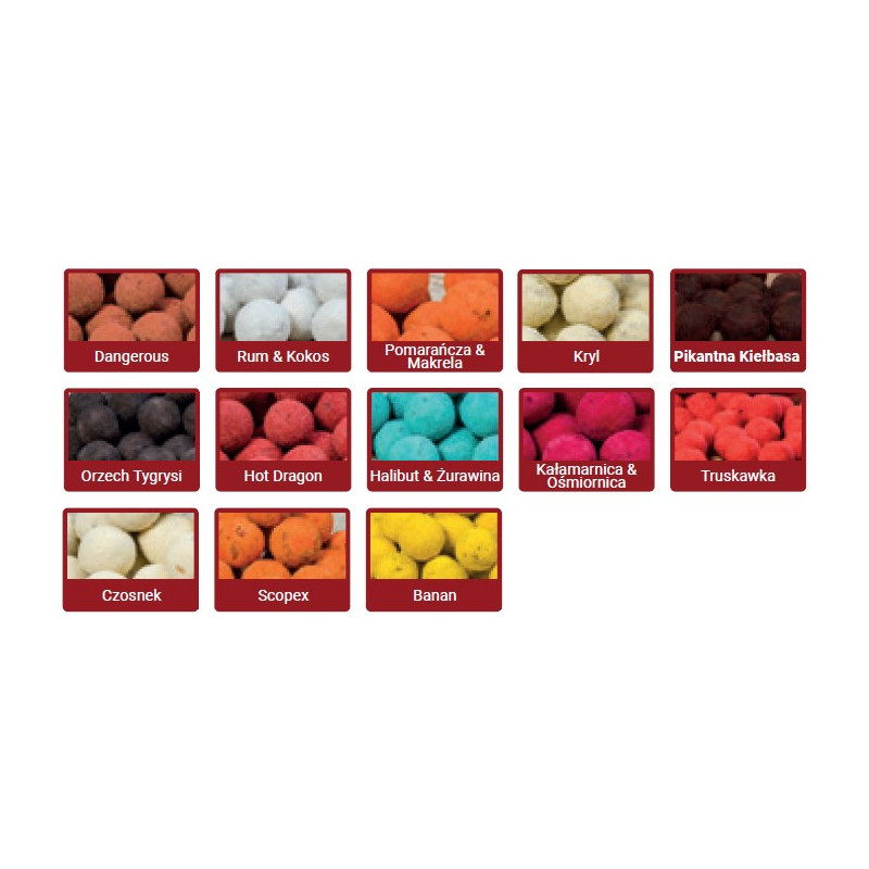 Kulki zanętowe Meus Spectrum 1000g / 18mm Kulki zanętowe Meus Spectrum 1000g / 18mm