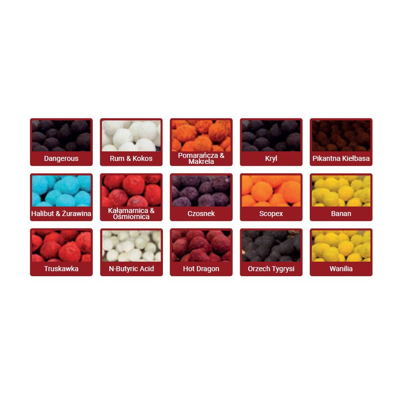 Kulki Meus hakowe tonące Spectrum 60g / 12mm Kulki Meus hakowe tonące Spectrum 60g / 12mm