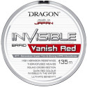 Plecionka Dragon Invisible Vanish Red 135m / 0,10mm Plecionka Dragon Invisible Vanish Red 135m / 0,10mm