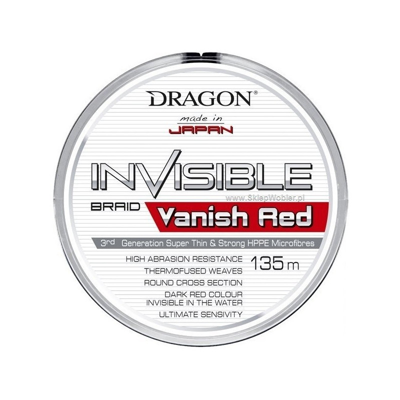 plecionka-invisible-vanish-red-dragon