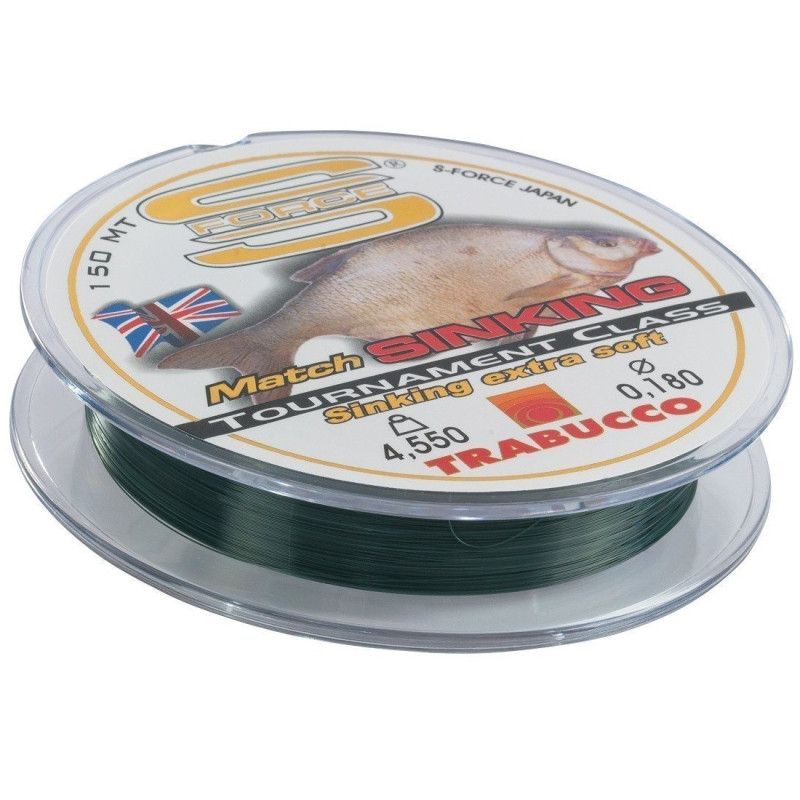 Żyłka Trabucco Match Sinking 150m / 0,12mm Żyłka Trabucco Match Sinking 150m / 0,12mm